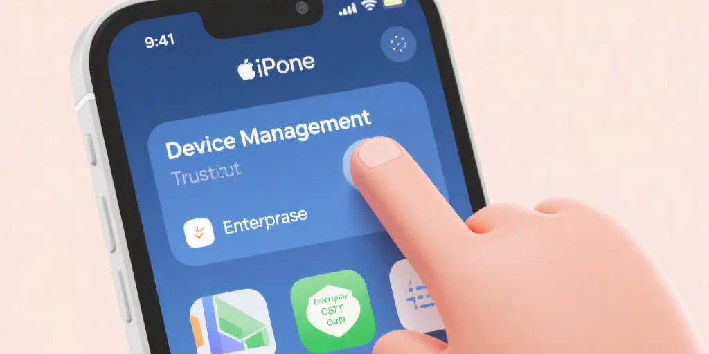 iOS Trust Certificate Process